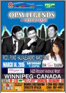 OPM Legends & The Jukebox Queen