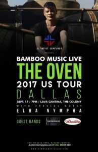 Bamboo Music Live “The Oven” US Tour