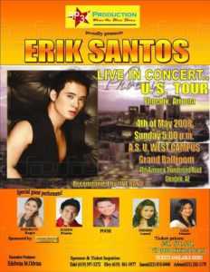 Erik Santos Live In Concert… U.S. Tour