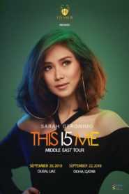 Sarah Geronimo, This Is Me, Middle East Tour