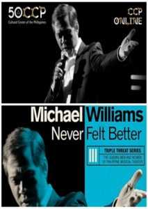 CCP’s Triple Threats: Never Felt Better, Michael Williams Concert