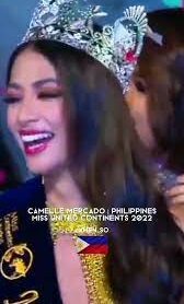 Miss United Continents 2022, Miss Philippines, Joanna Camelle Mercado