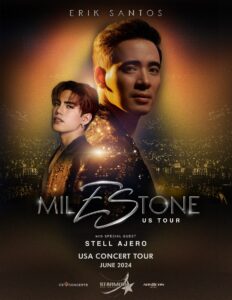 Erik Santos Milestone US Tour with STELL AJERO